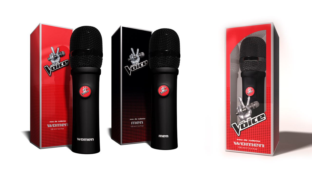 Bigpixel Voice Parfum Product visualisatie